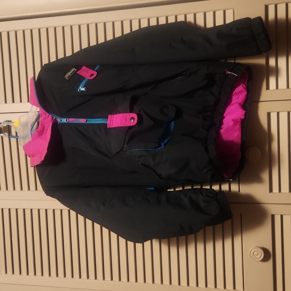 Vintage Jansport 1/2 zip Winter Ski Pullover size medium